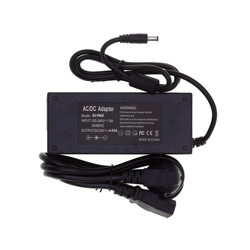 LED-Treiber/Transformator | 24 V DC | 150 W | Mit DC-Stecker