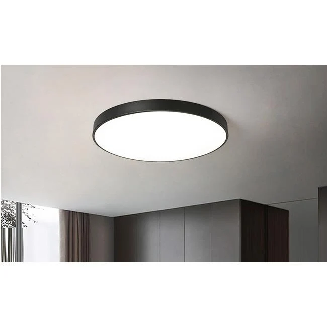 LED Aufbau-Downlight rund | 32W | Schwarz | Ø300mm | CCT – 3 Lichtfarben