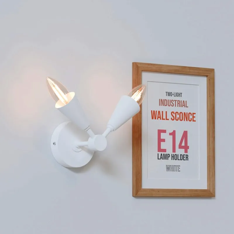 LED Wandleuchte Connie, 2 Leuchtmittel E14~3432