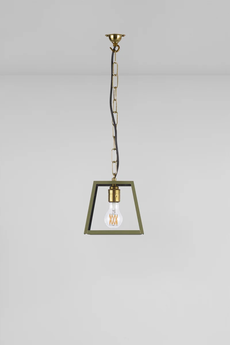 Quad Small Pendant, Green