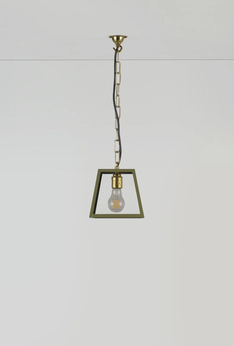 Quad Small Pendant, Green
