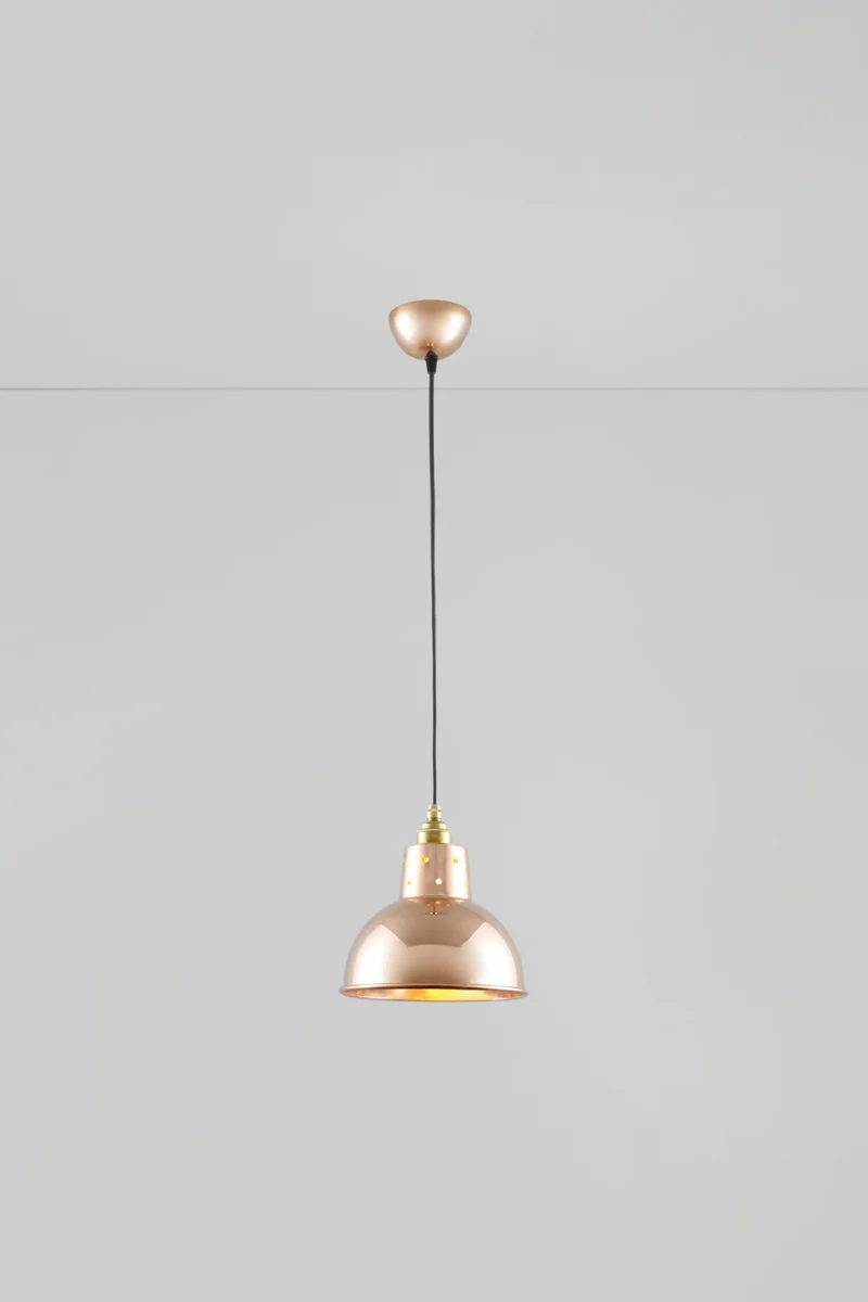 Spun Reflector with Cord Grip Lampholder