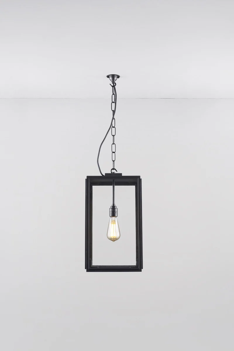 Square Pendant, Closed Top