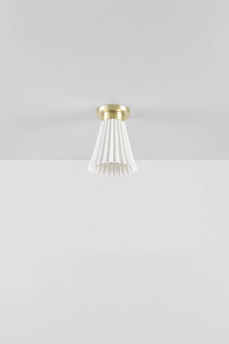 Hector Pleat Medium Ceiling Light