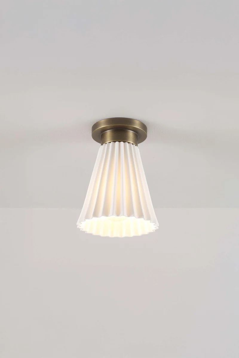 Hector Pleat Medium Ceiling Light