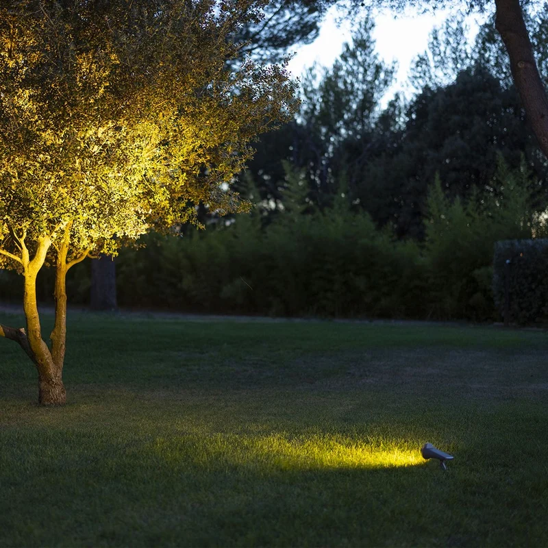 Les Jardins Solarstrahler Oje Grau