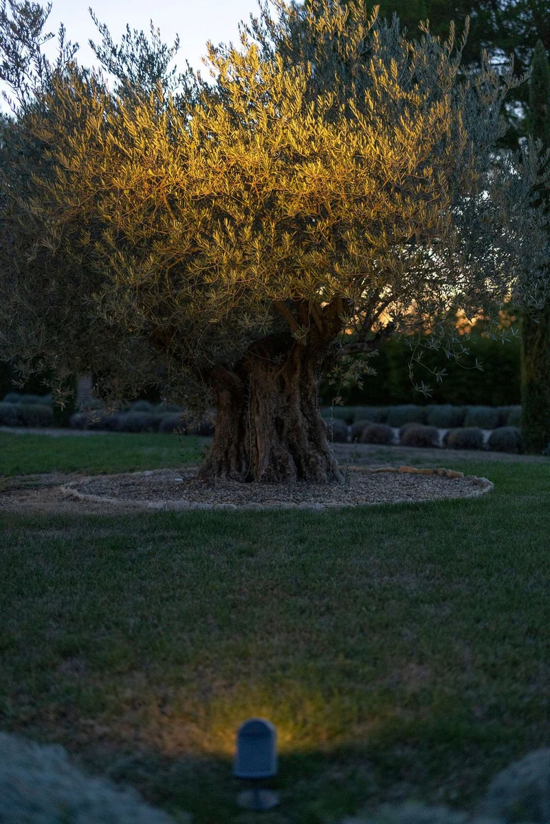 Les Jardins Solarstrahler Oje Grau