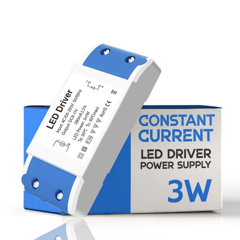 LED Treiber DC 3W 8-11V Konstantstrom Niedervolt LED Trafo~3340