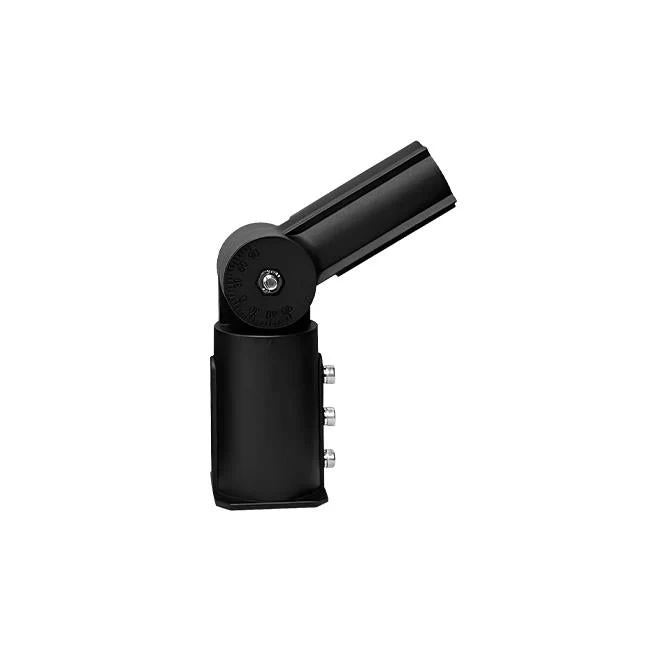 Straßenlaternenadapter | Ø60mm | Schwarz | Neigbar
