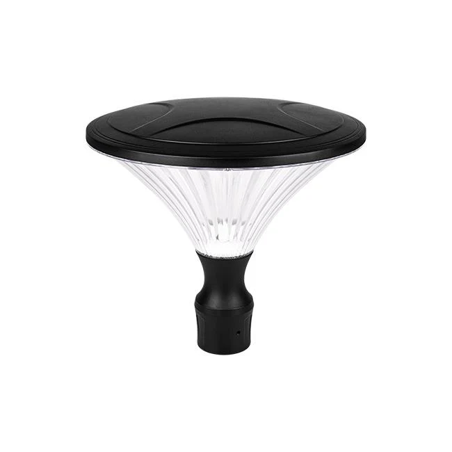 LED Parklaterne/ Straßenlaterne Schmiede | Ø76mm | E27 Fassung | IP65 – Spritzwassergeschützt | Schwarz
