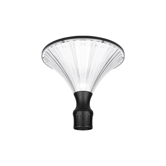 LED Parklaterne/ Straßenlaterne Schmiede | Ø76mm | E27 Fassung | IP65 – Spritzwassergeschützt | Schwarz