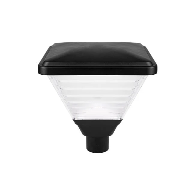 LED Parklaterne / Straßenlaterne Schmiede | Ø76 mm | E27 Fassung | IP65 – Spritzwassergeschützt | Schwarz