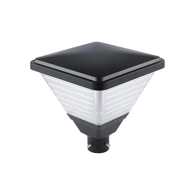 LED Parklaterne / Straßenlaterne Schmiede | Ø60mm | E27 Fassung | IP65 – Spritzwassergeschützt | Schwarz
