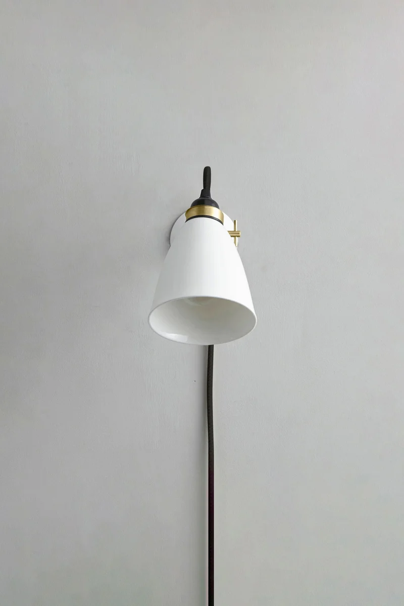 Hector 30 Wall Light, Plug, Switch and Cable