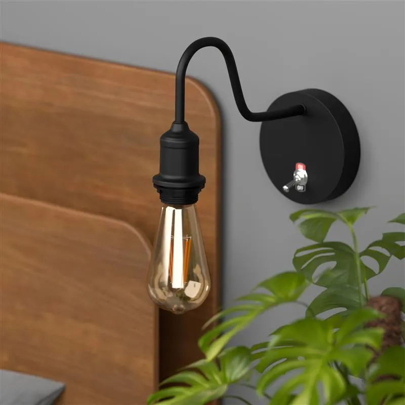 E27 Innen Wandlampe Mit Schalter ~3319