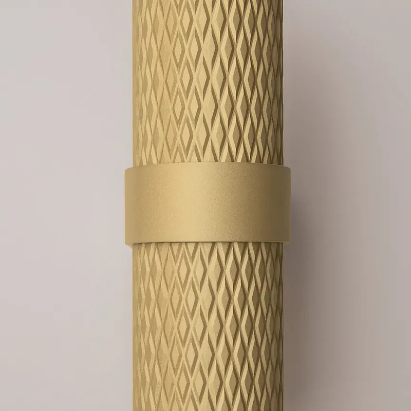 Wandleuchte – Mattgoldenes Aluminium, 2× GU10 Fassung, 10 W Leistung - Focus Design | Maytoni