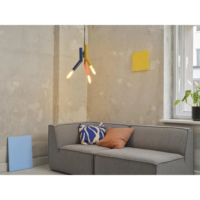 OSRAM DECOR Straw Pendelleuchte, 3-flammig, E27, Multicolor