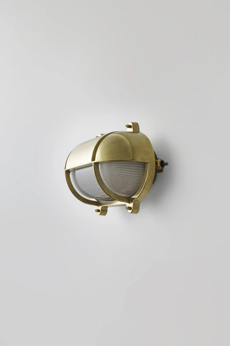 Oval Brass Bulkhead 7434