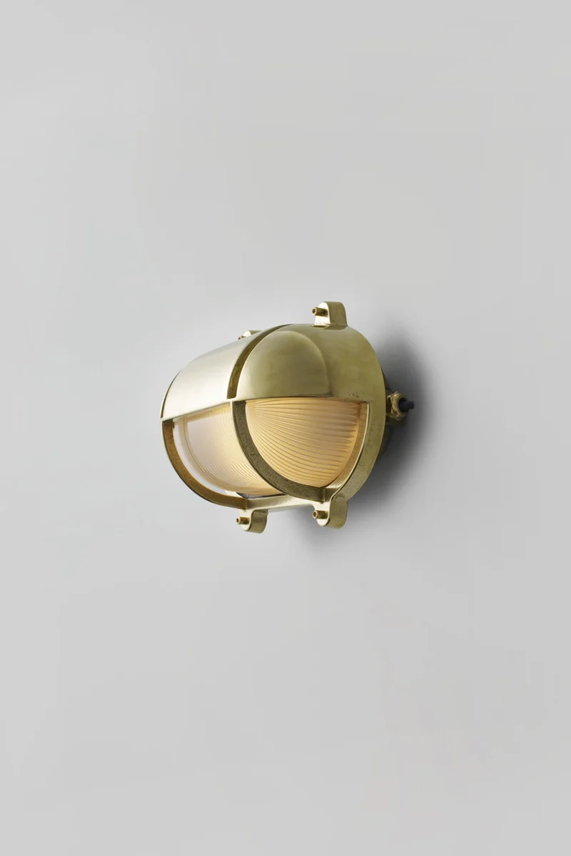 Oval Brass Bulkhead 7434