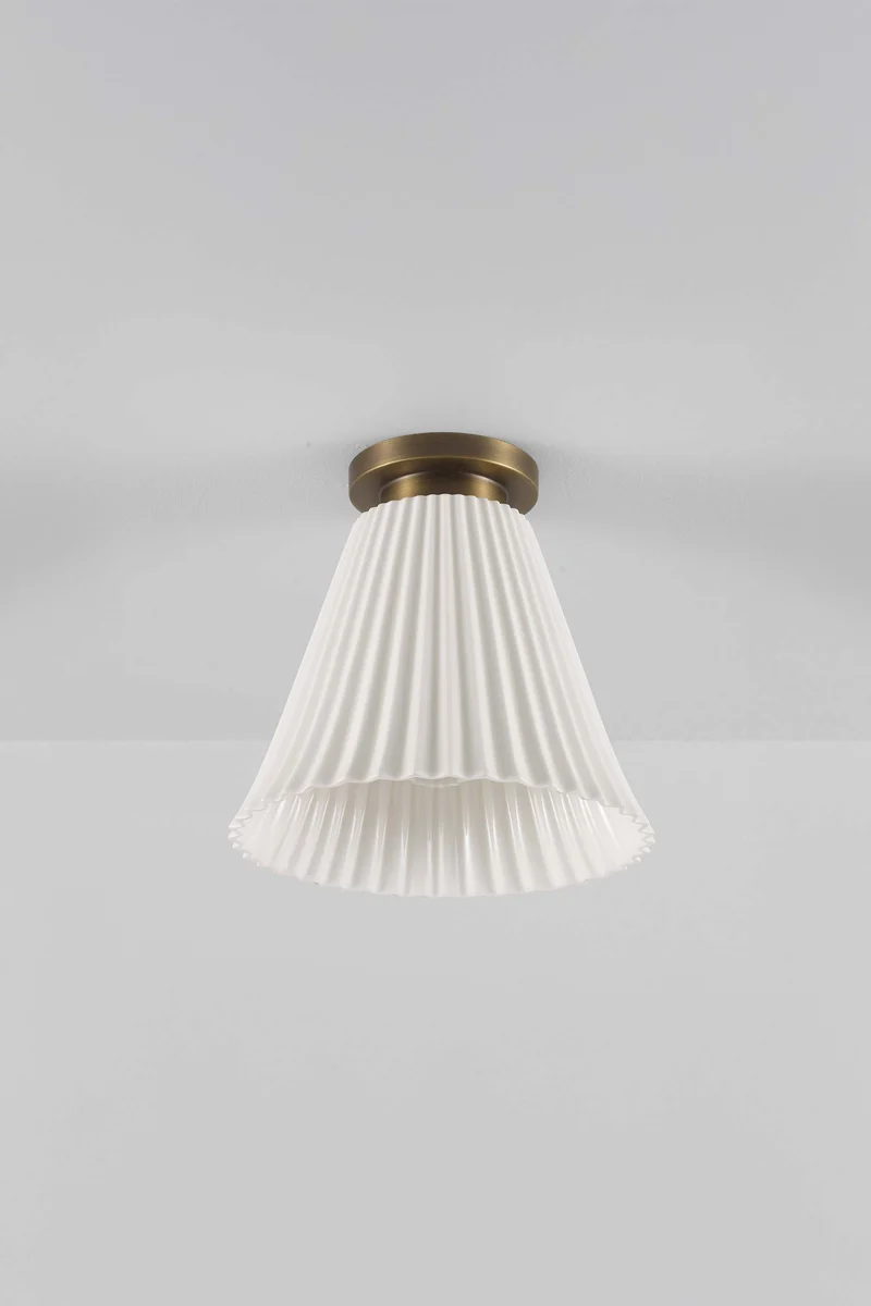 Hector Pleat Large Ceiling Light