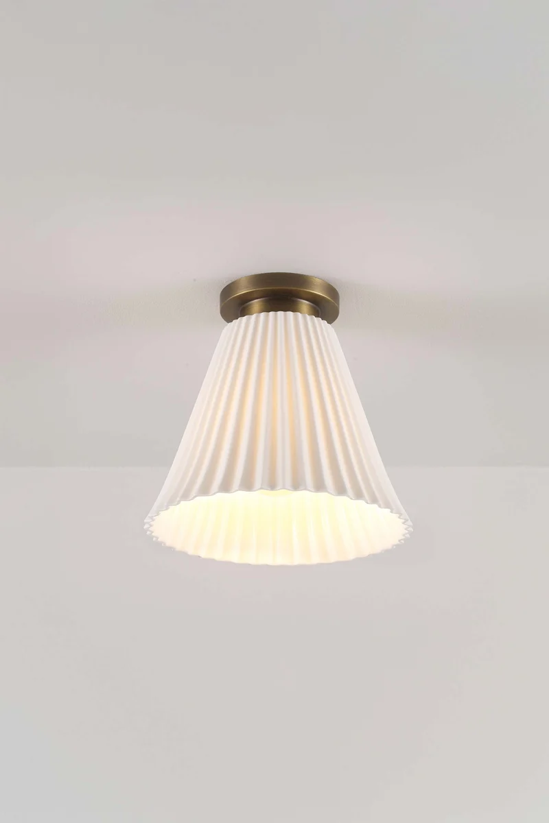 Hector Pleat Large Ceiling Light