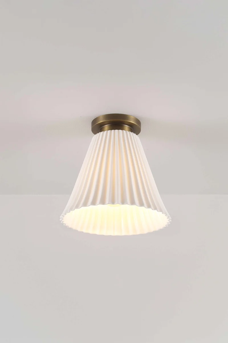 Hector Pleat Large Ceiling Light