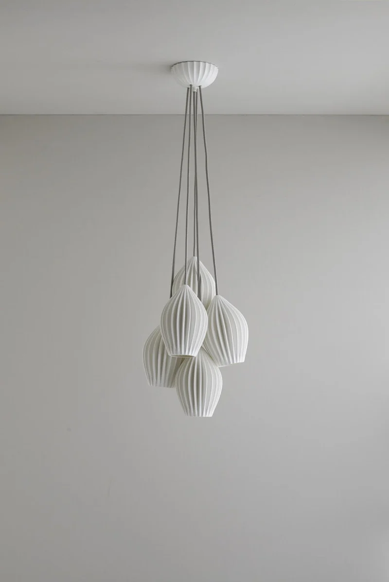 Fin Pendant Grouping of 5