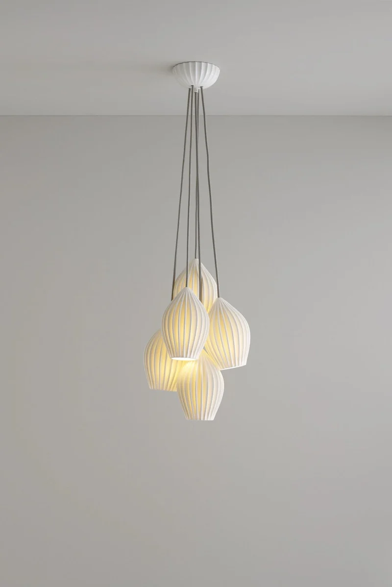 Fin Pendant Grouping of 5