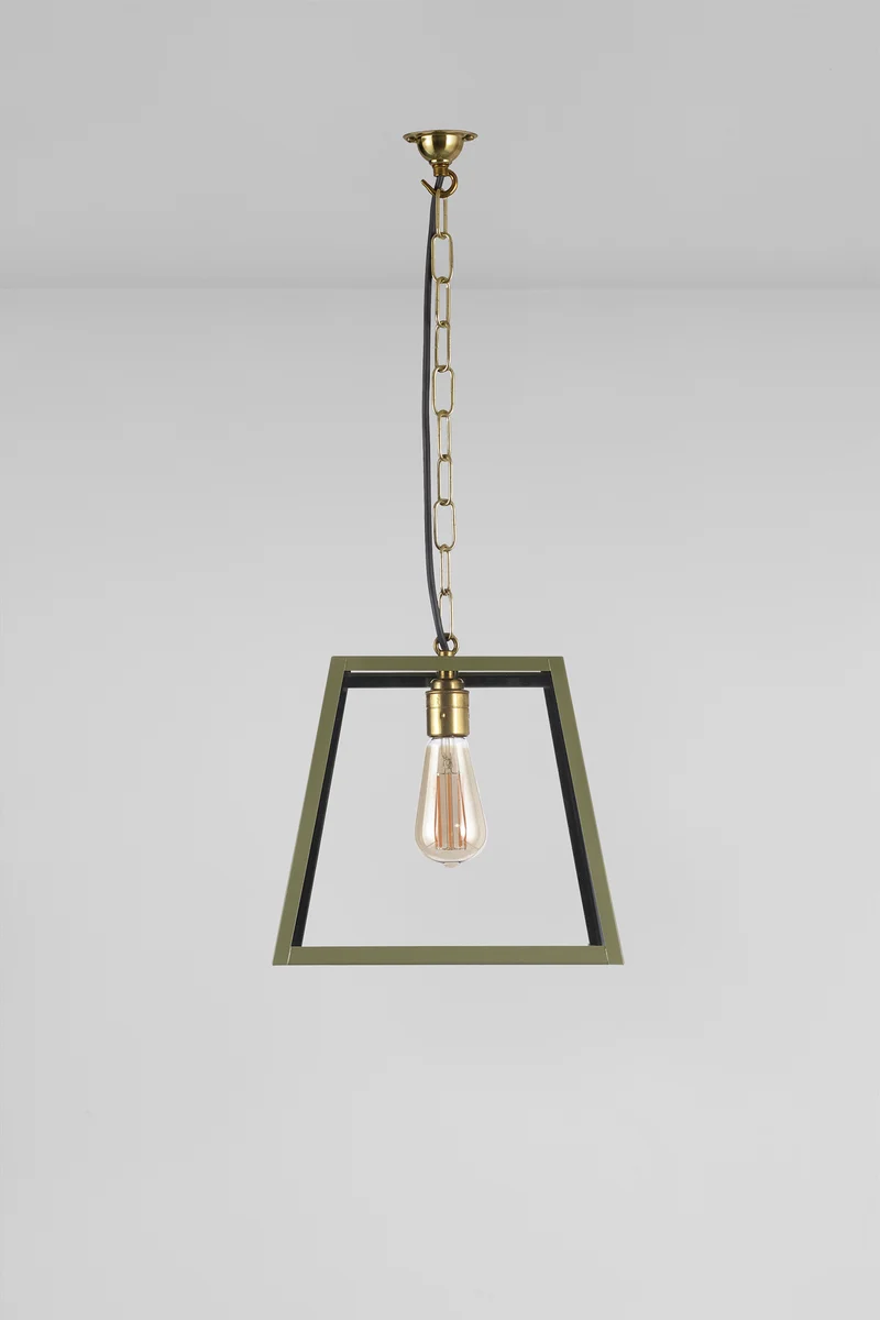 Quad Medium Pendant, Green
