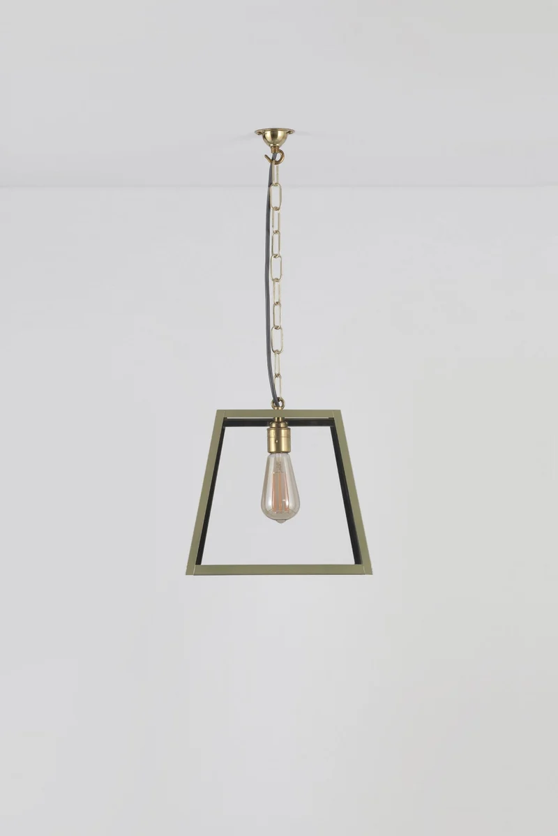 Quad Medium Pendant, Green