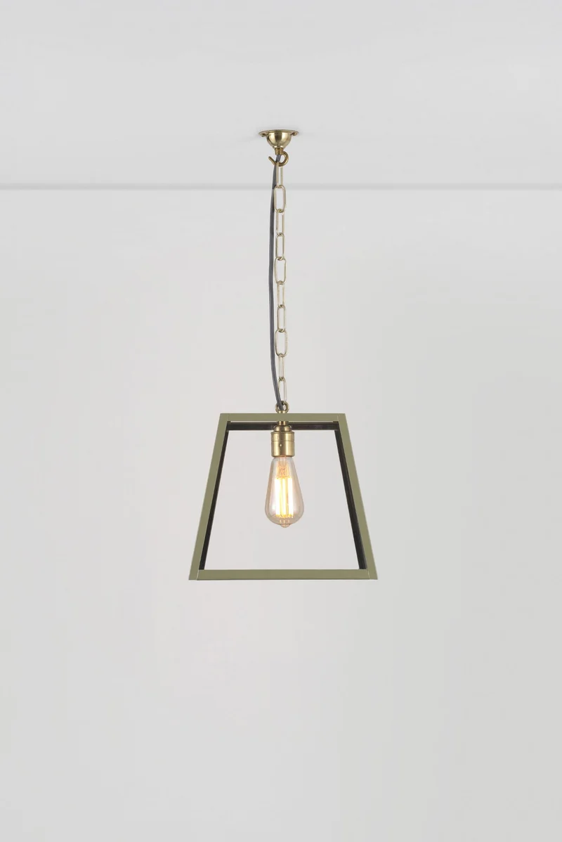 Quad Medium Pendant, Green