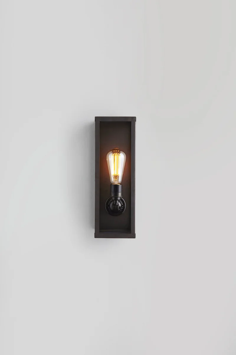Narrow Box Wall Light 7650 (Internally Glazed)