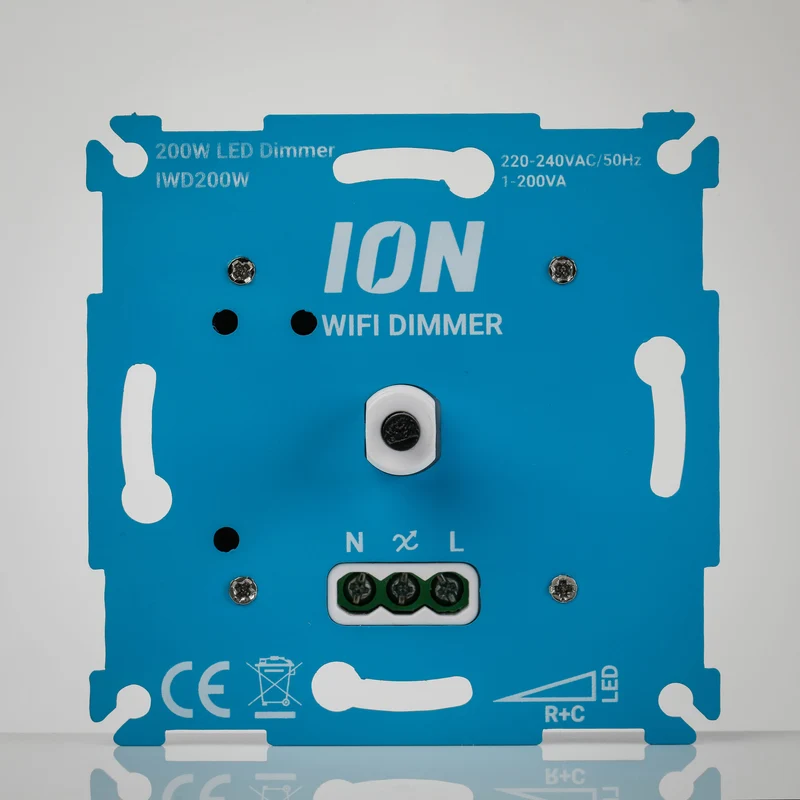 Ionen-WLAN-LED-Dimmer | 0,3 - 200 Watt | Phasenschnitt + Phasenschnitt