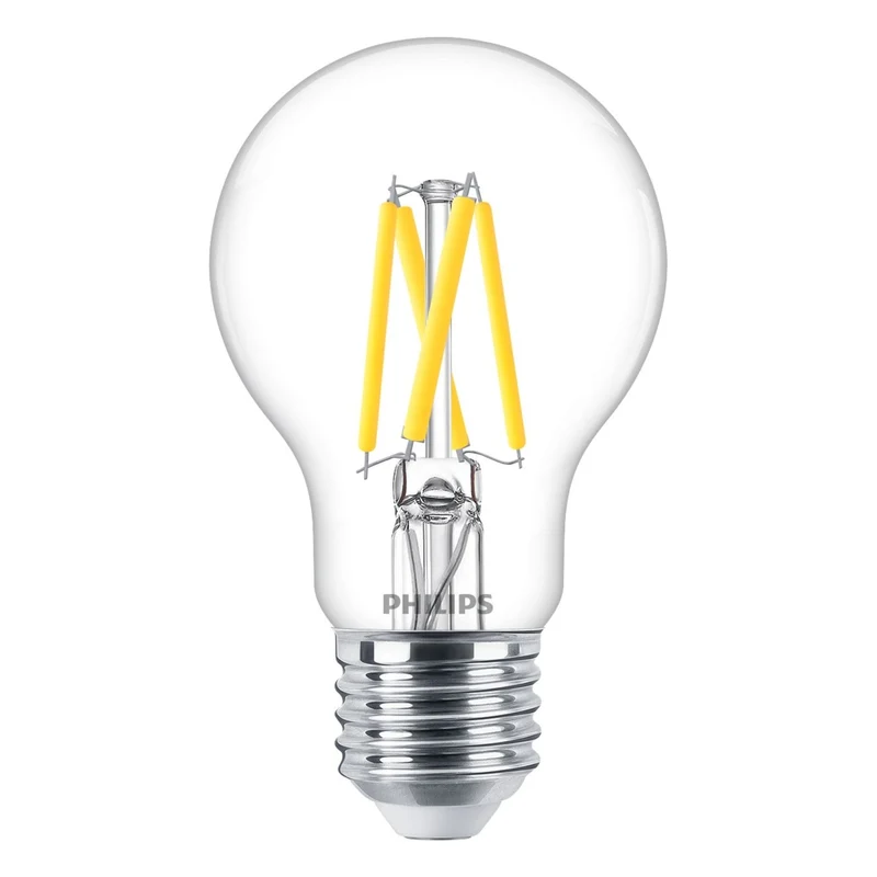 Philips MASTER LEDbulb E27 Pear Filament Klar 3,4 W 470 lm - 922-927 Dim To Warm | Beste Farbwiedergabe – Dimmbar – Ersetzt 40 W