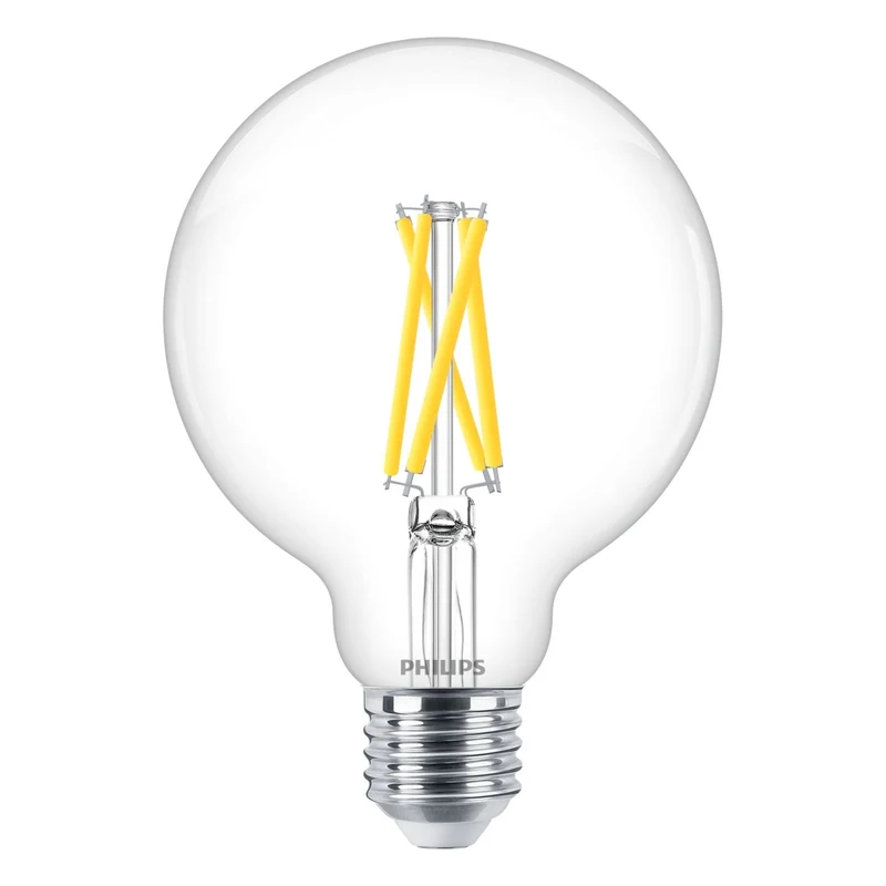 Philips MASTER Value LEDglobe E27 93 mm Filament klar 5,9 W 806 lm – 922-927 sehr warmweiß | Beste Farbwiedergabe – Dimmbar – Ersetzt 60 W