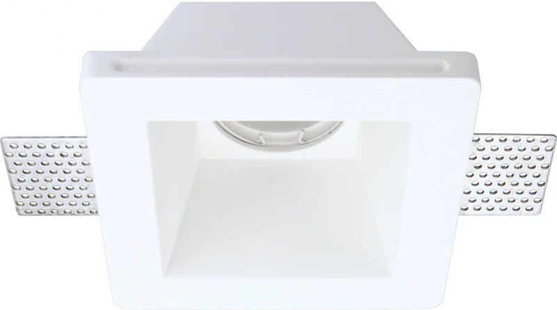 Deckeneinbaustrahler | Trimless | 100x100mm | Weiß