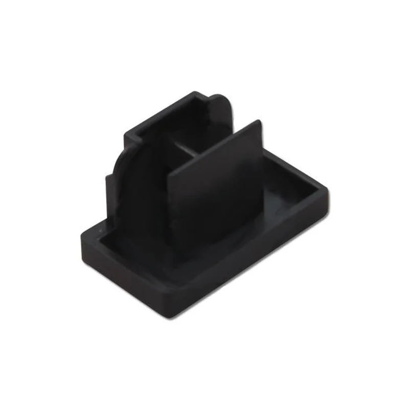 1-Phasen-Schienen-Endstecker | Endkappe | Schwarz