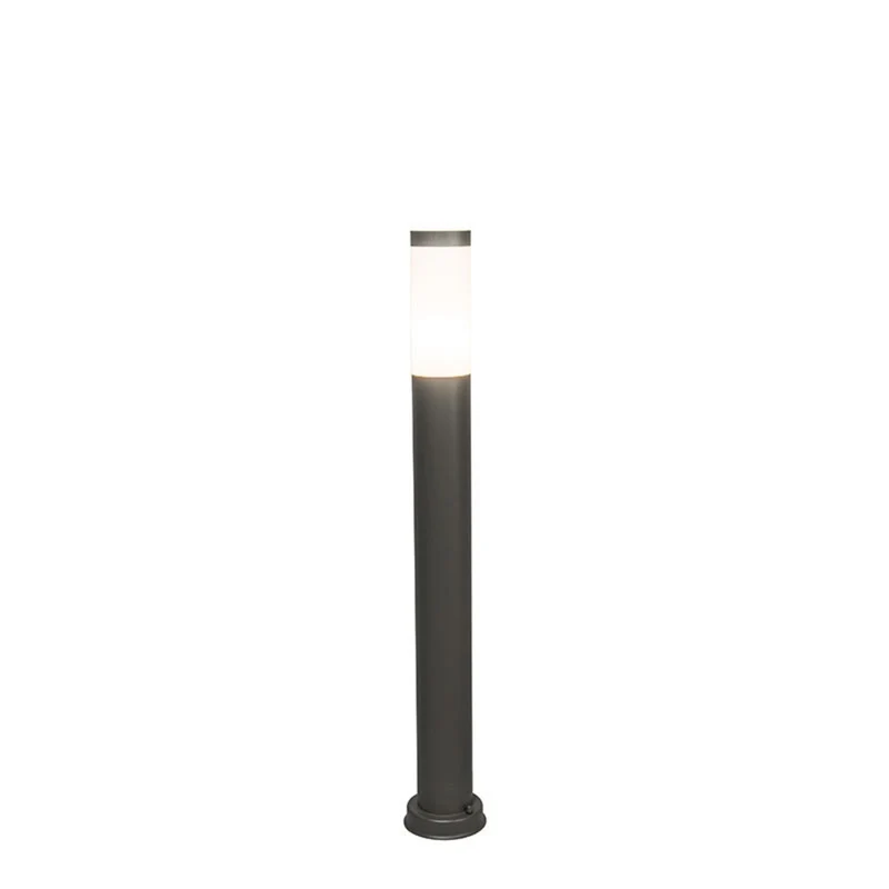 Gomera | Stehende Außenleuchte schwarz rund 65 cm IP44