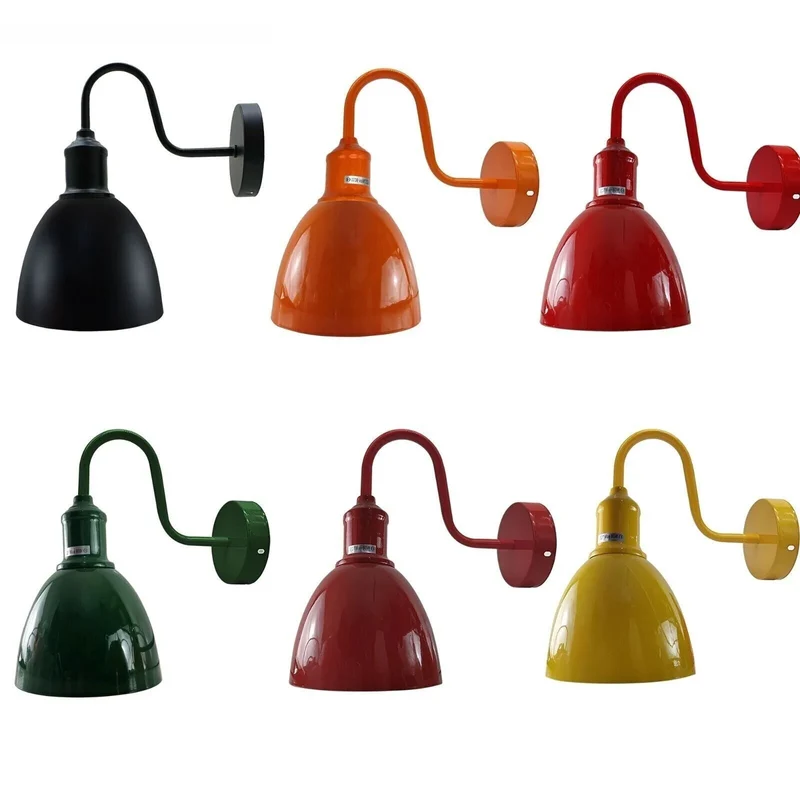 Vintage Wandleuchte E27 Industrial Design Wandlampe Innen ~3249