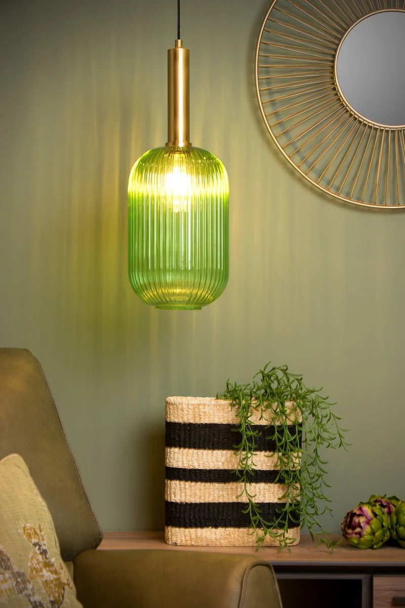 Pendelleuchte Maloto mit Glasschirm Ø 20cm