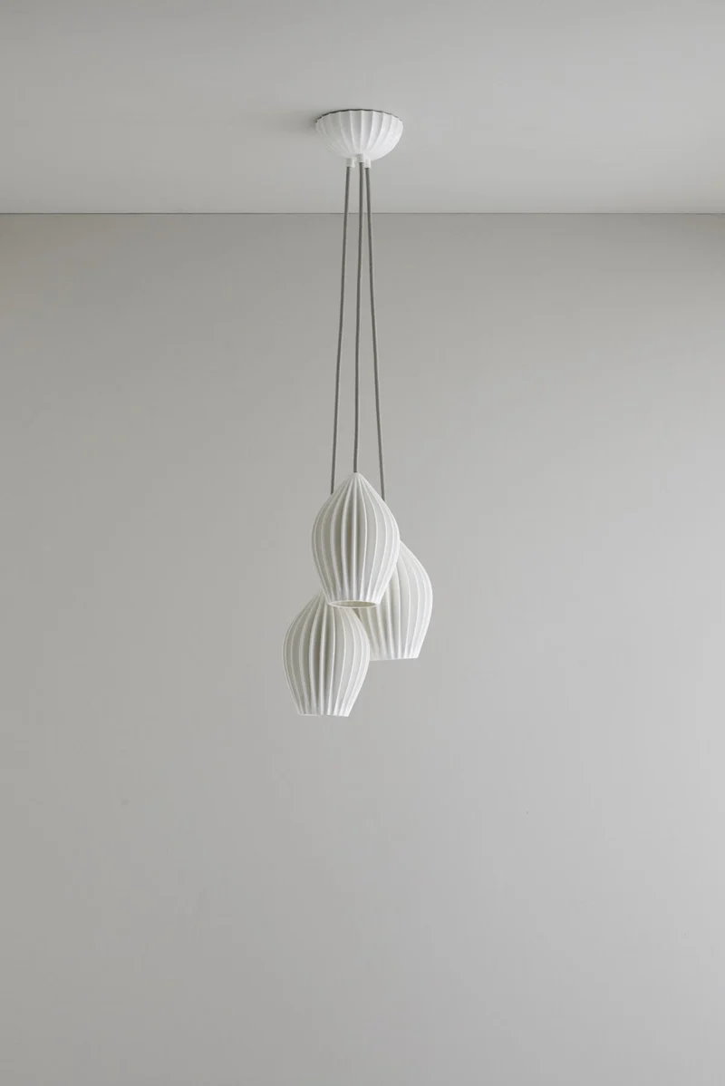 Fin Pendant Grouping of 3