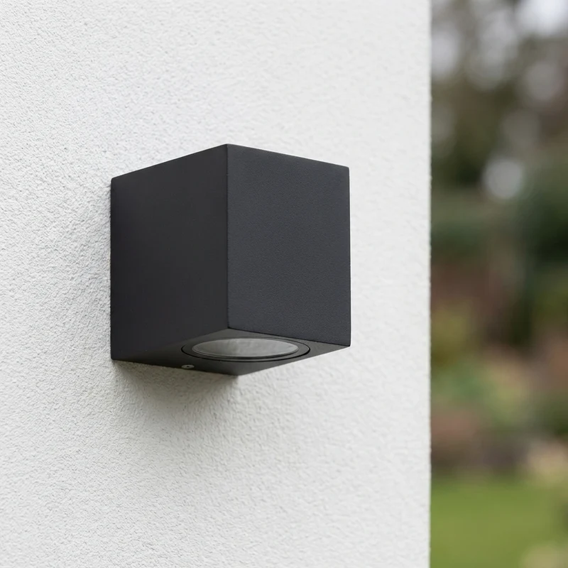 LED-Außenwandleuchte GU10 | San Diego | Schwarz | IP44