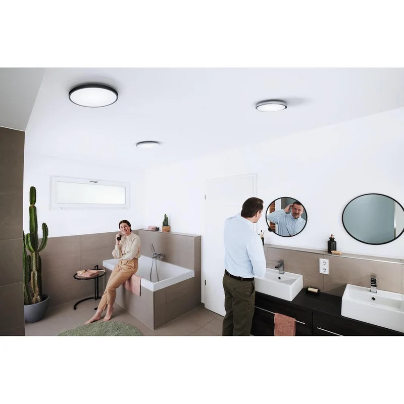 OSRAM Matter SMART+ ORBIS DISC LED Bad Deckenleuchte 40cm Tunable Weiß 25W / 3000-6500K