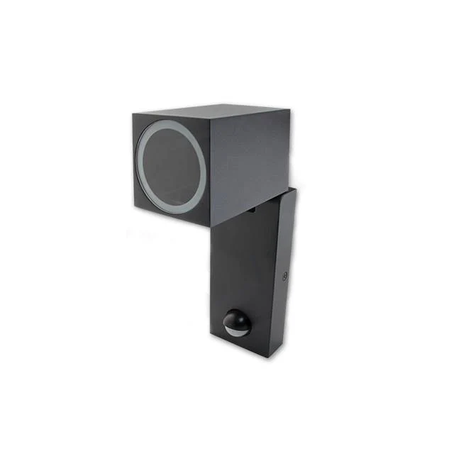 LED neigbare Wandleuchte mit Sensor | GU10-Fassung | IP44