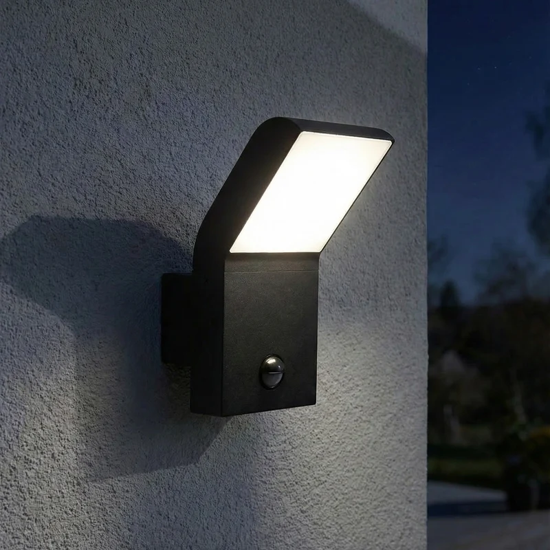 Außenwandleuchte Sensor 12W 4000K | Naturweiß | Singapur