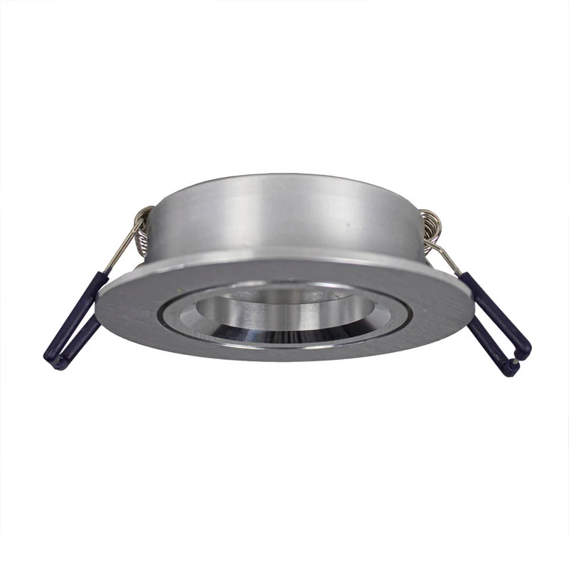 Spotbefestigung Ø70mm | Silber | Neigbar | Single | Rund | GU10