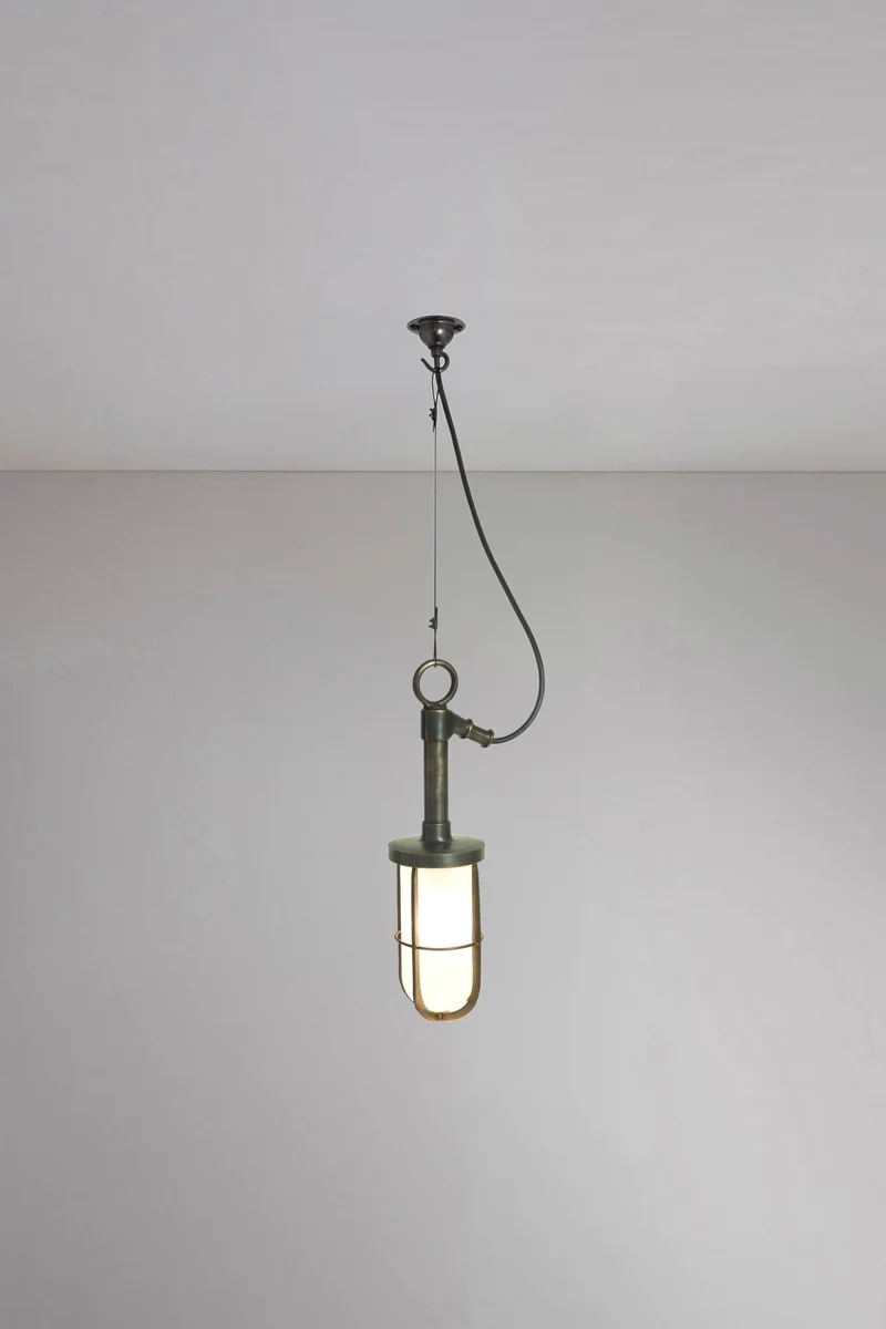 Ship's Well Glass Pendant