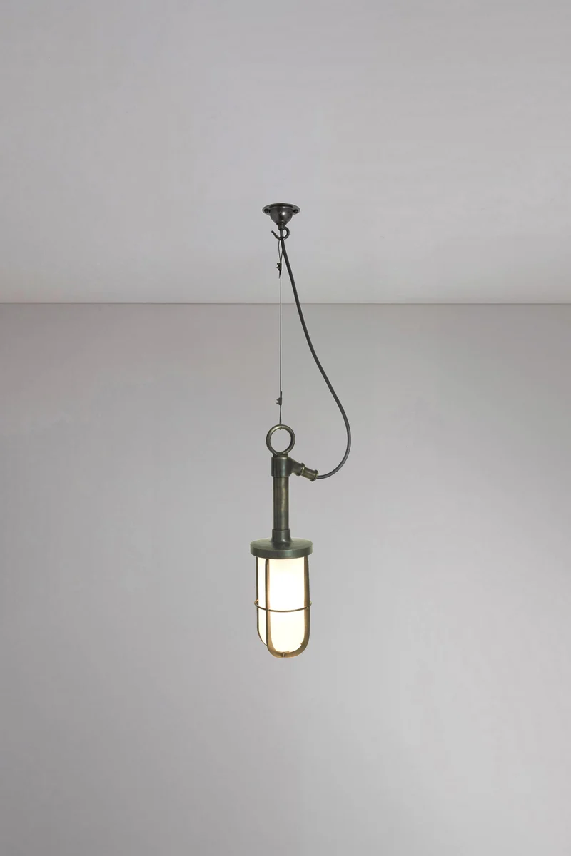 Ship's Well Glass Pendant