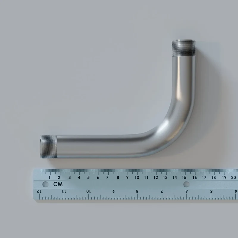 Winkel 90 Grad 20 mm Metallbogen Rohrverschraubung ~3229