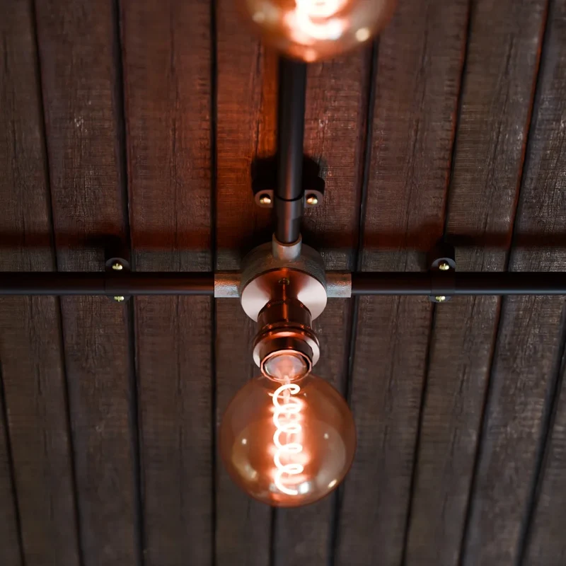 Leuchtkasten Armatur Verzinkter Stahl Klemmenkasten für Lampe ~3226